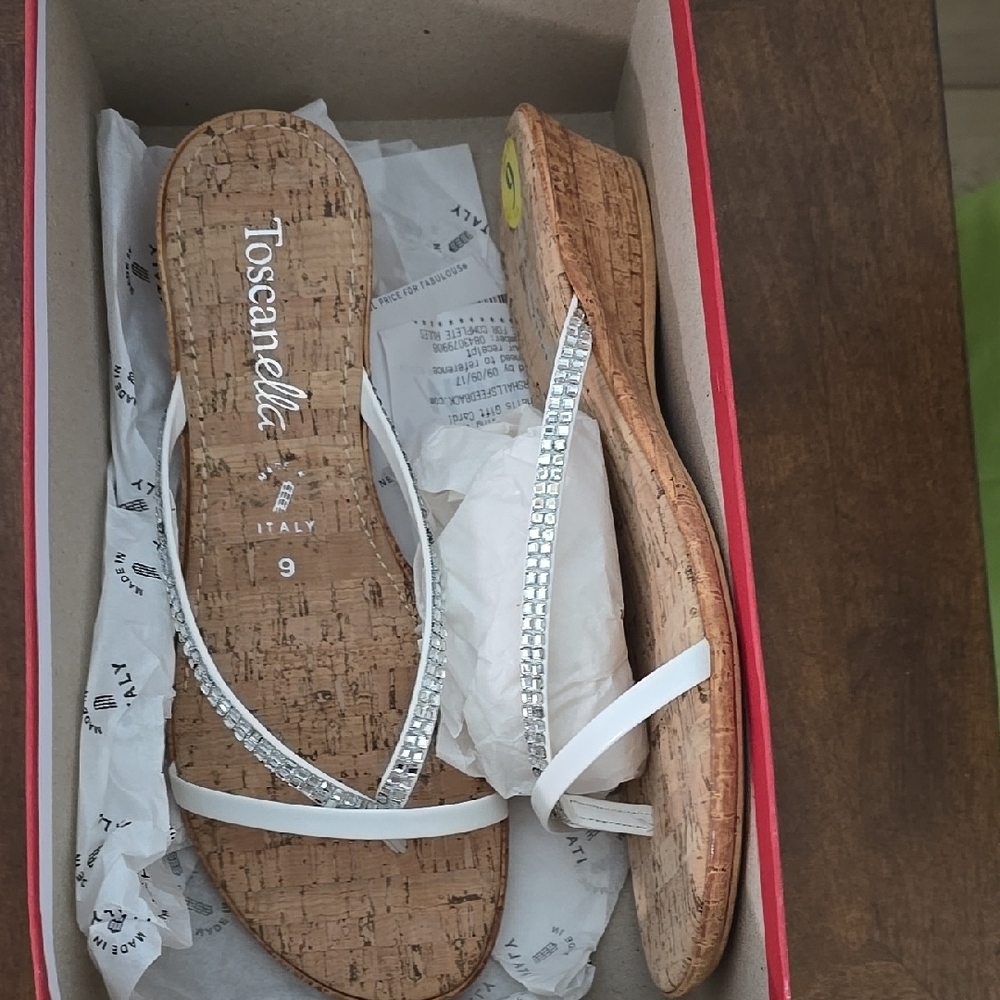 Women's White Sandals